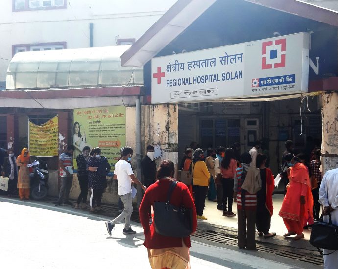 Without a pass in the regional hospital Solan, the attendants will not be able to meet the patient