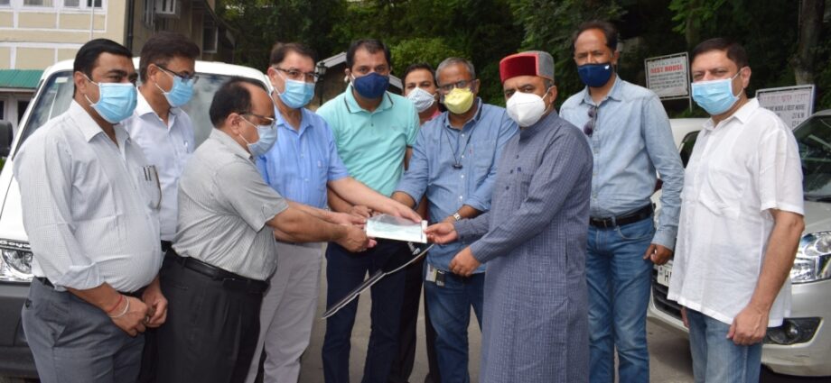 Patient Vehicle gifted for CHC Nalagarh by Reddy Laboratory Limited