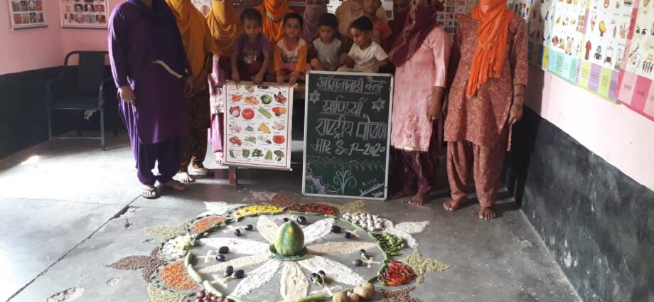 पोषण माह के अन्तर्गत जिला में आयोजित की जा रही विभिन्न गतिविधियां-सुरेन्द्र कुमार तेगटा