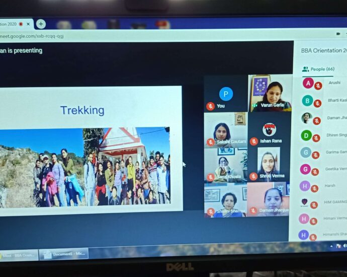 Virtual induction organised at SILB