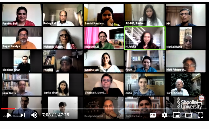 shoolini university video conference
