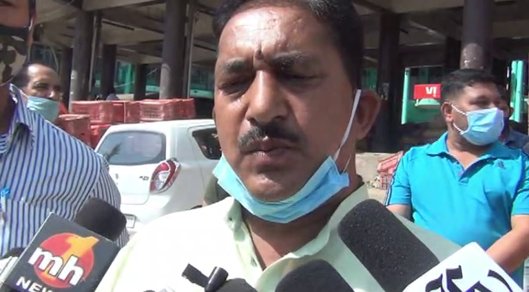 APMC Employees Union agitated in Solan's vegetable market : Ramesh Kumar Sharma