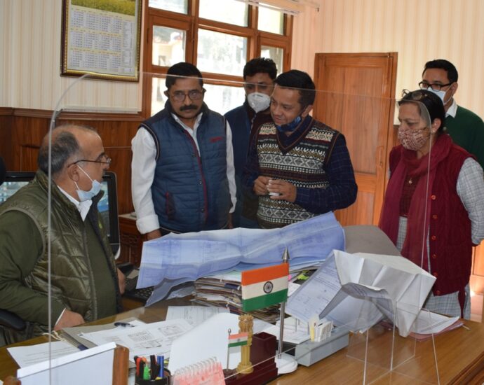 meeting with dc regarding evm machine installation