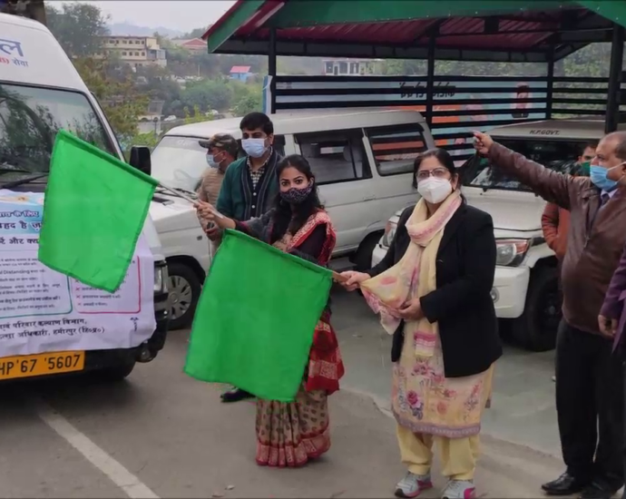 Hamirpur Deputy Commissioner Devashveta Banik launches him surksha campaign