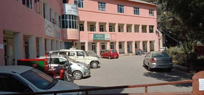 Occurrence of Solan Municipal Corporation parking spot due to uproar