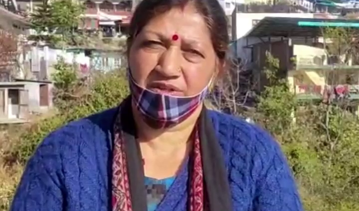 BJP candidate from Sirinagar Sunita Rohan shouted