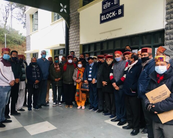 Kumari Sheela filled nomination from Zilla Parishad ward 6 solan