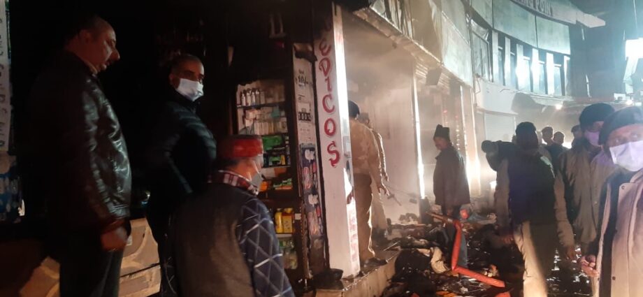 If there are no chaos, the fire on Mall Road does not cause much damage: Businessman