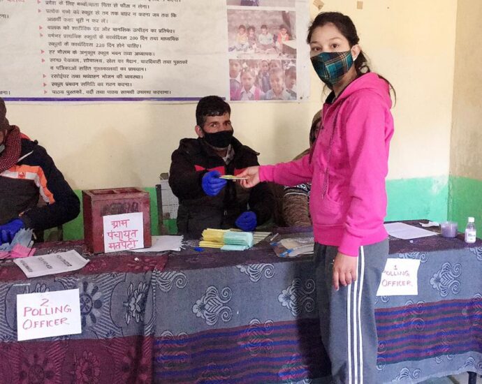64 percent polling for Panchayati Raj institutions in Kandaghat development block till 02.00 pm in first phase