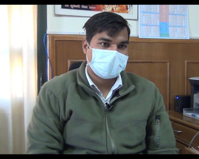 Sub-divisional officer Solan administered oath to newly elected members of BDC Solan