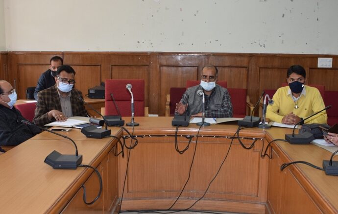 Review meeting of Ayushman Bharat Scheme held