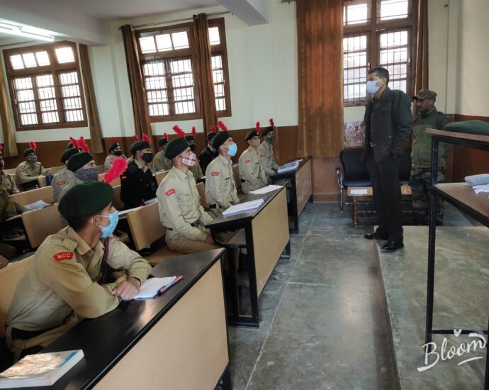 05-day NCC camp started in Government College Solan