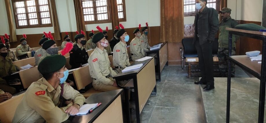 05-day NCC camp started in Government College Solan