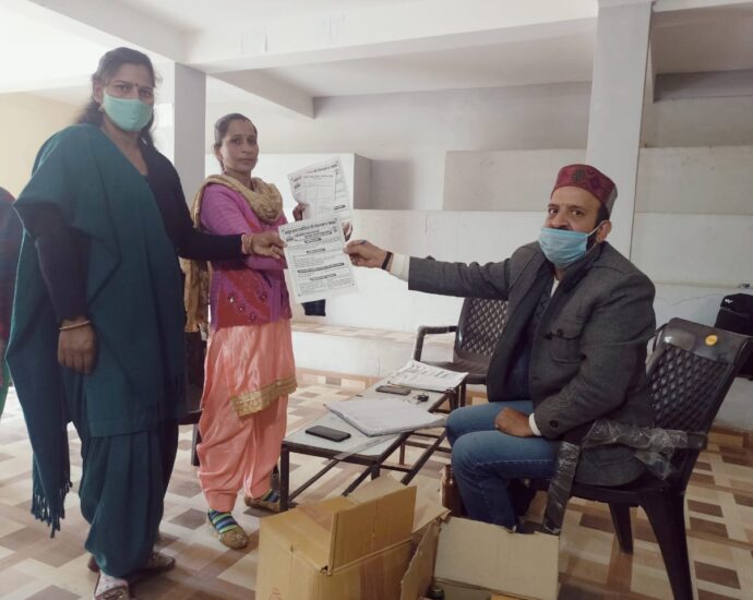 Anemia screening of 379 patients in Gram Panchayat Jadla, Nalaka, Chamiyan and Banasar