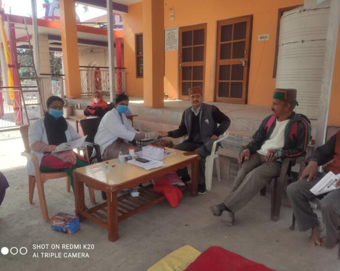 Anemia screening of 391 patients in Gram Panchayat Pratha, Jagjitnagar, Goela and Mint