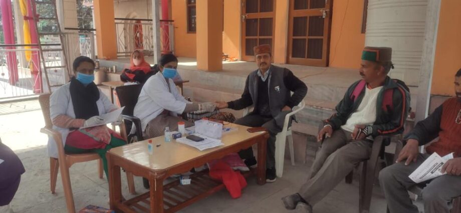 Anemia screening of 391 patients in Gram Panchayat Pratha, Jagjitnagar, Goela and Mint