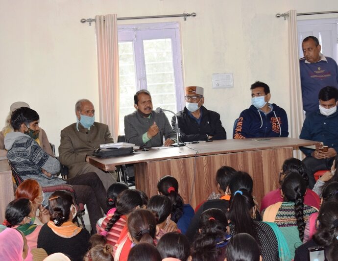 Agricultural awareness camp organized in Gram Panchayat Chamat Bhadech