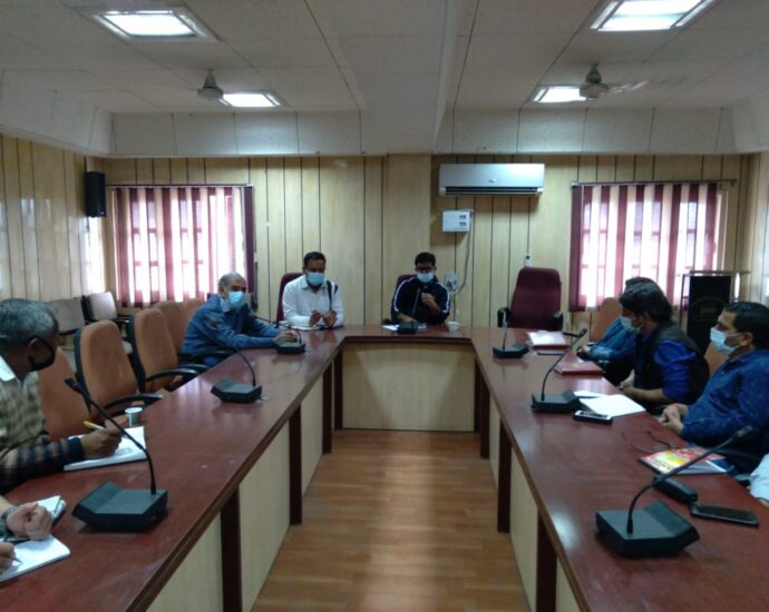 Meeting held in view of Kovid-19