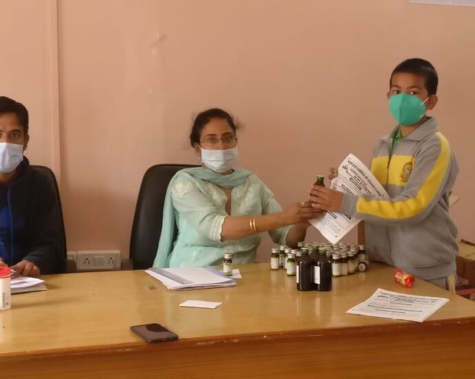 Anemia investigation of 226 persons in Gram Panchayat Badhalag and Anji Matla