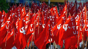 In Hamirpur, CITU activists took out a fury rally, hundreds of CITU activists took part in the demonstration.