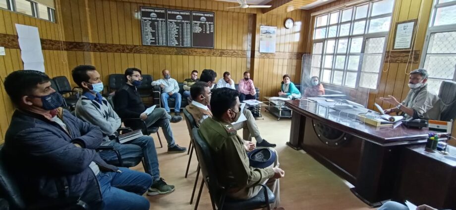 Meeting held for election of Nagar Panchayat Kandaghat