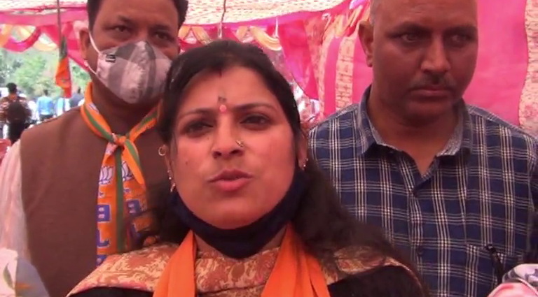 Candidate Swati got Sanjeevani in the last round of elections