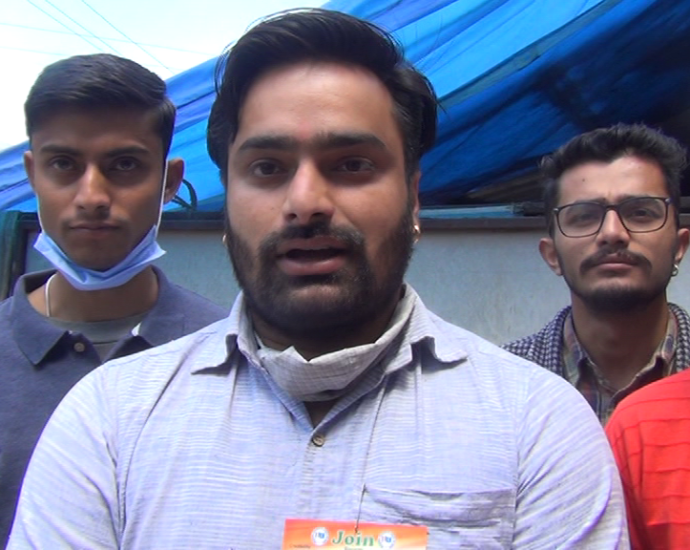 एनएसयूआई जिलाध्यक्ष तुषार स्तान ने सोलन में सरकार की कार्यप्रणाली पर उठाए सवाल