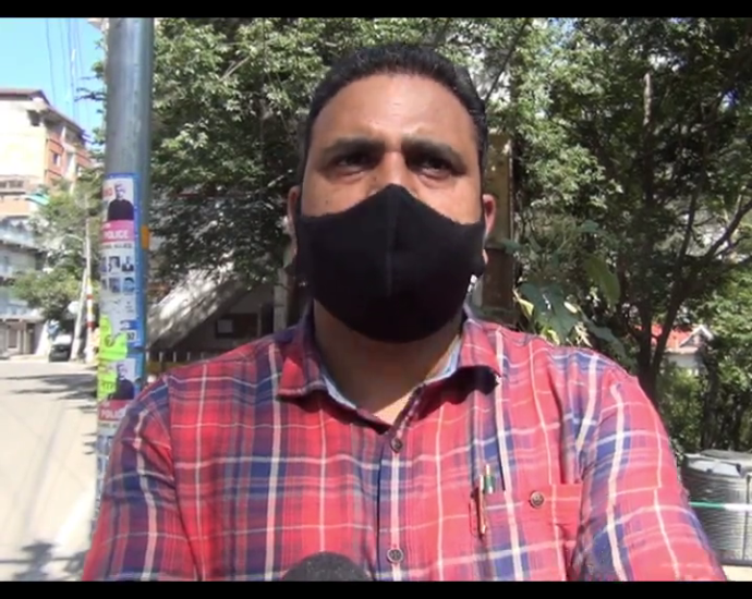 Suspicious person roaming around in ward number 6 of Solan Municipal Corporation: Bharat Sahni