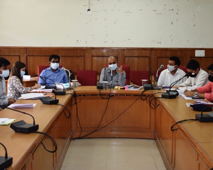 Meeting organized regarding monsoon preparedness