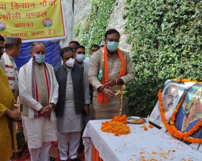 Dr. Tributes paid to Shyama Prasad Mookerjee