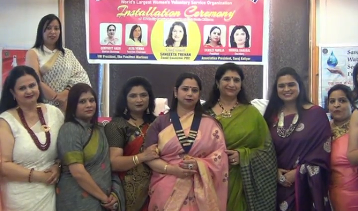 Shaili Pahuja appointed president of Solan Innerwheel Club Solan Midtown