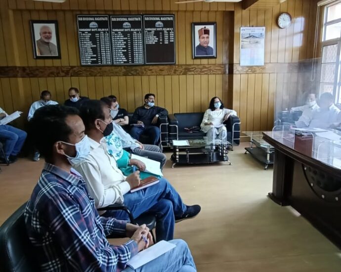 Meeting organized regarding Independence Day Celebrations