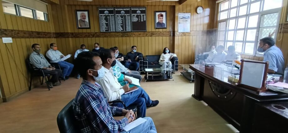 Meeting organized regarding Independence Day Celebrations