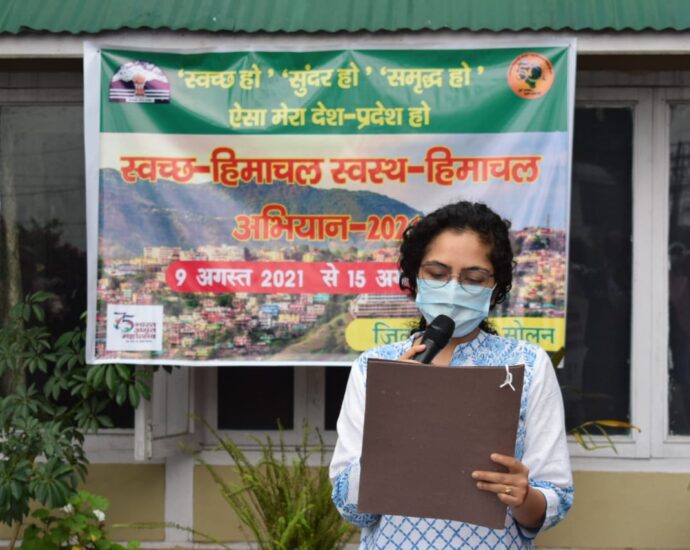 Deputy Commissioner launched Swachh Himachal Abhiyan-2021