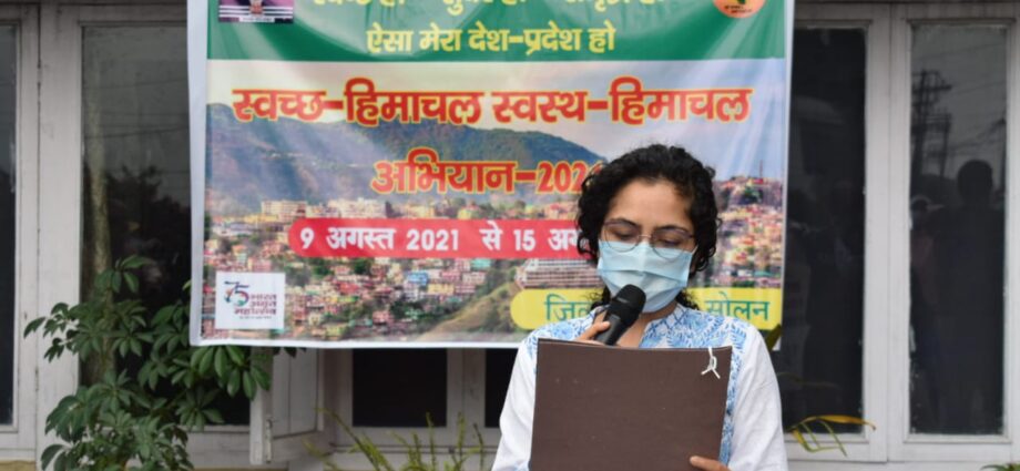 Deputy Commissioner launched Swachh Himachal Abhiyan-2021