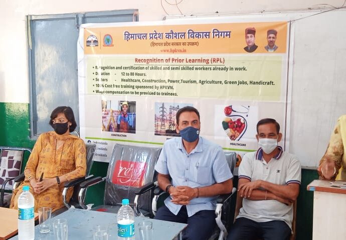 Organized training program for Anganwadi workers