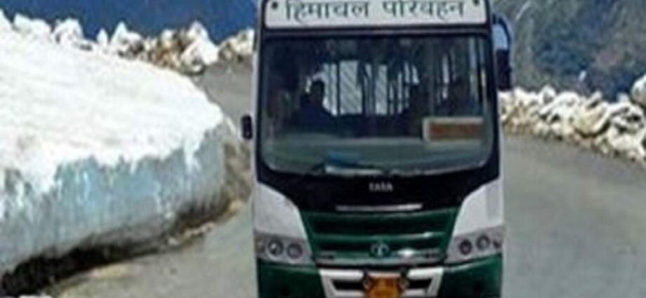 Himachal Road Transport Corporation Peace Mill workers sit on Strike