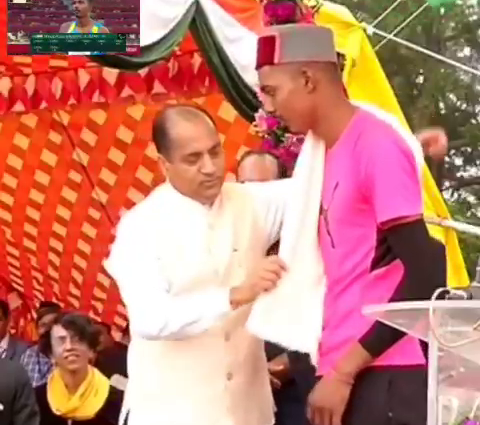 Nishad Kumar became 'Himachal Gaurav' two years ago, CM Jairam honored him