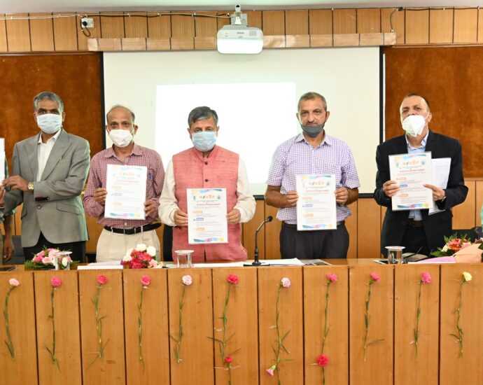 Inauguration of Vocational and Certificate Courses, Virtual Counseling Cell under IDP in Nauni University