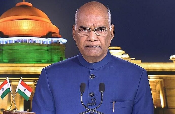 President Ram Nath Kovind awards Indian Audit and Accounts Services trainees