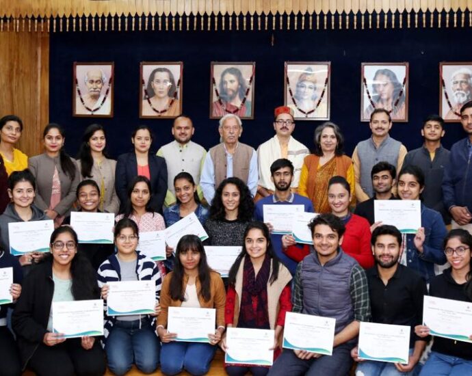 10 day Sanskrit conversation workshop concludes