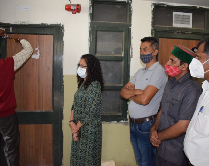 Quarterly internal inspection of EVM and VVPAT machine storage room