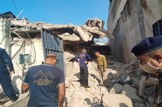 The death toll of one may increase on the spot when the multi-storey building collapsed in Parwanoo