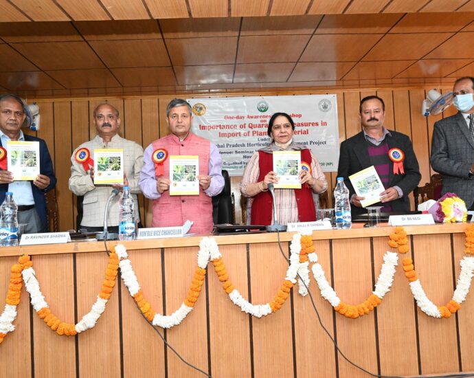 Ensure strict adherence to quarantine rules in import of planting material