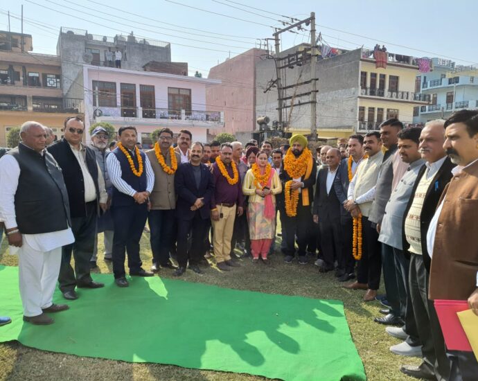 Paramjit Singh Pammi did various development works worth 1 crore 70 lakhs.