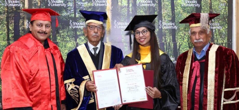 Rohini Sood holds a Master's degree in MSc Geology from Shoolini University