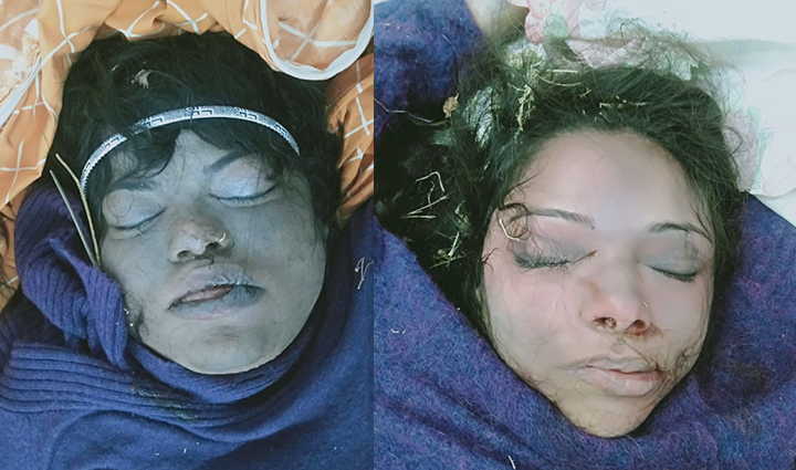 In Parwanoo, these two women were killed in the koti and thrown.