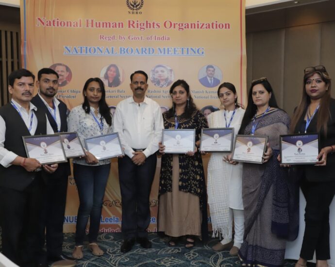 National Human Rights Organization made Sapna Gangadharan as National Director Cultural