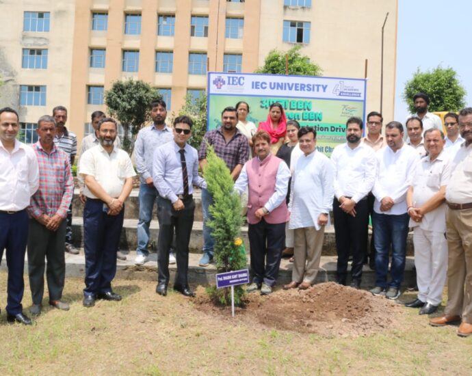 IEC University launches "Apna BBN Green BBN" tree plantation campaign