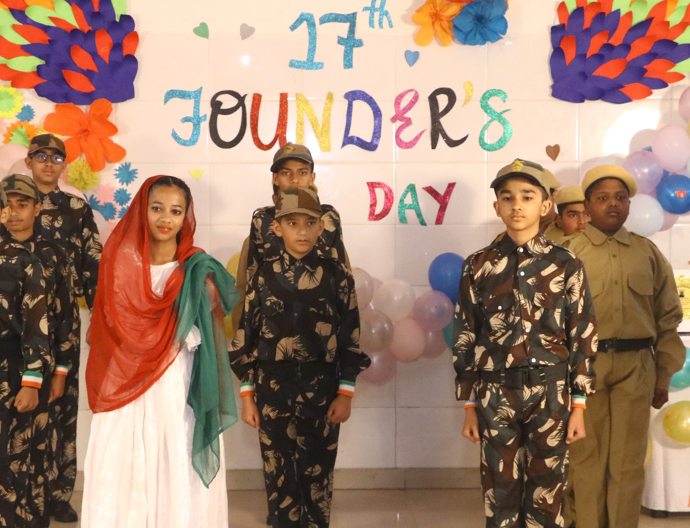 Kasauli International Public School Sanwara celebrated 17th foundation day